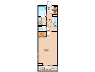 パセーオの物件間取画像